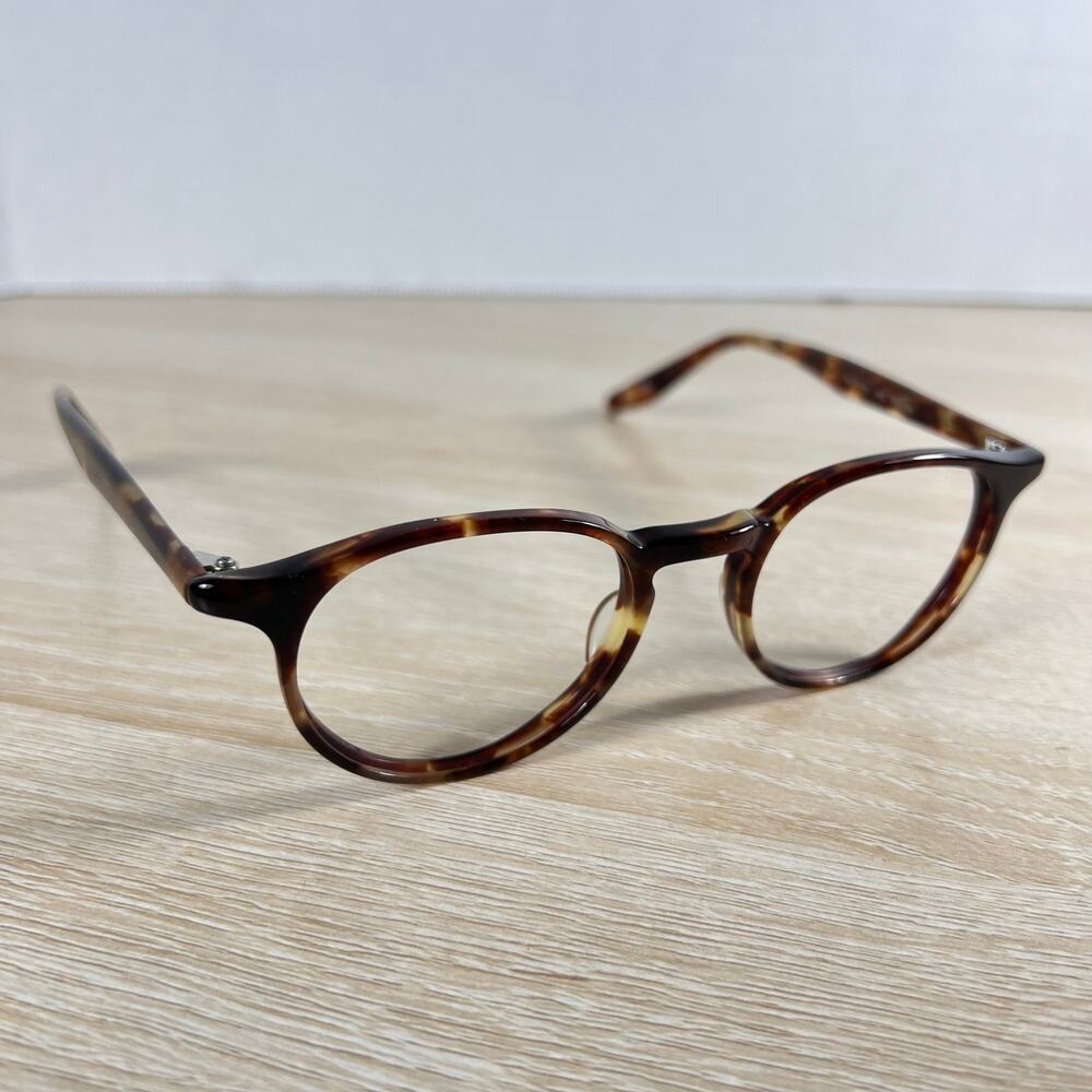 Barton Perreira Che Norton Eyeglasses Frames Only Round Tortoise Japan 46-19-145